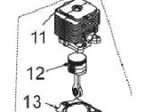 RBC30SBT/RLT30CET  PISTON BIELLE