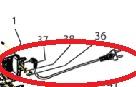 RBC1000EX / RLT1000EX Cable d\'alimentation