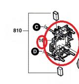 Couronne porte charbons PST650/650L / PST700PE/700PEL