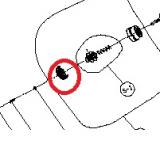 CLT1423/1823 Couvercle de bobine RUPTURE DEFINTIVE